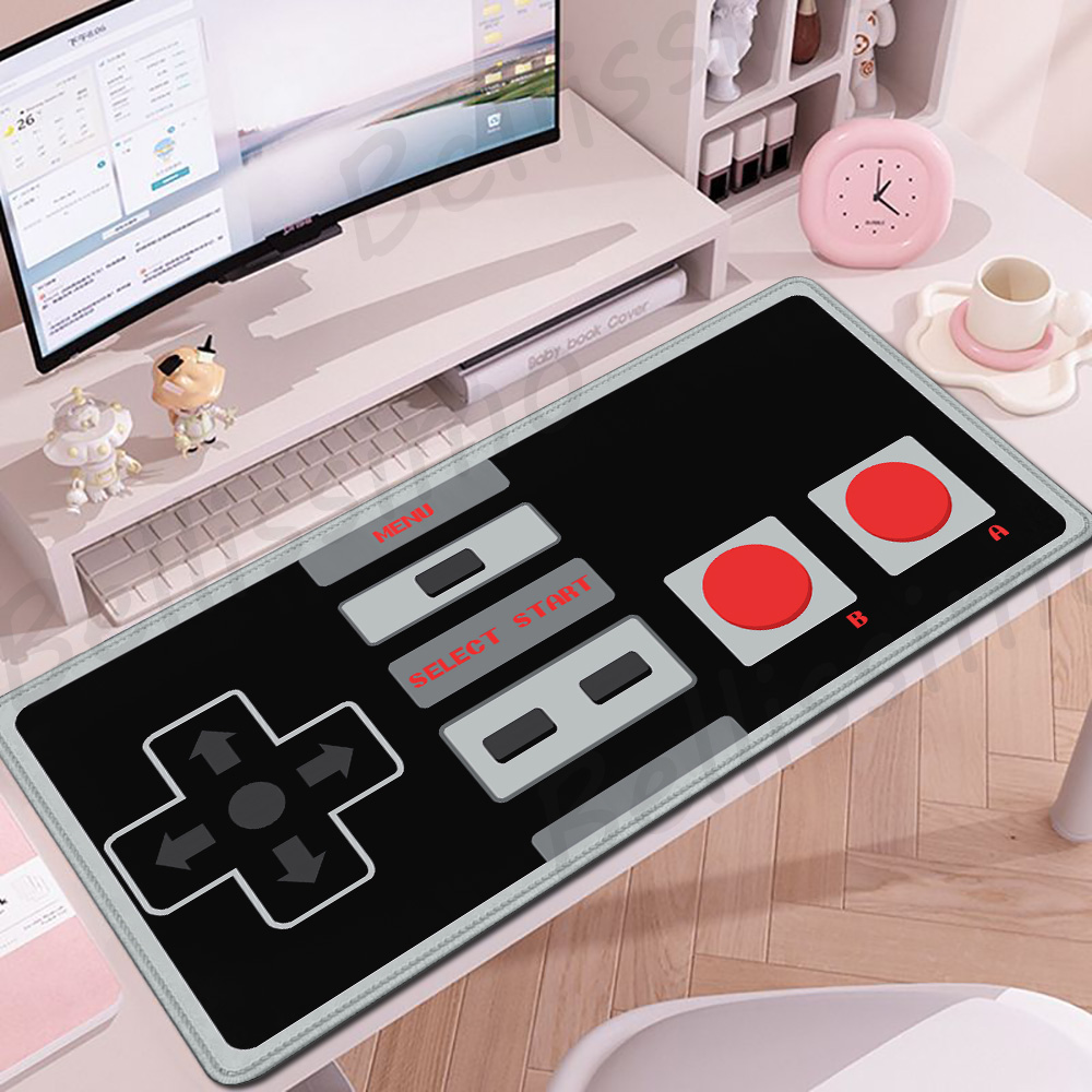 Retro Gaming Desk - Retro kontroler gier podkładka pod mysz