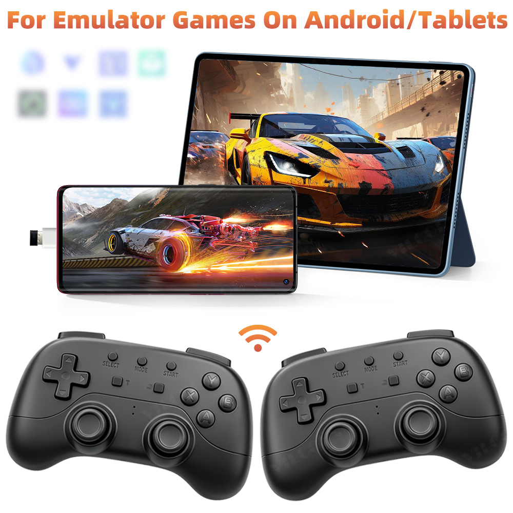 Retro Gaming Emulator Pc - Bezprzewodowy kontroler VILCORN Budget 2.4G do