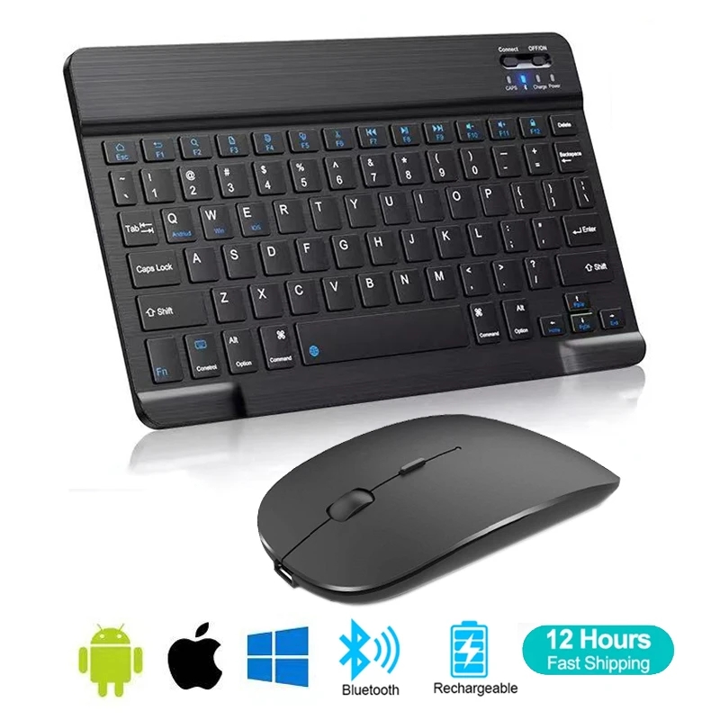 Retro Gaming Ipad - Klawiatura Bluetooth Bezprzewodowa Hiszpańska Francuska Azerty