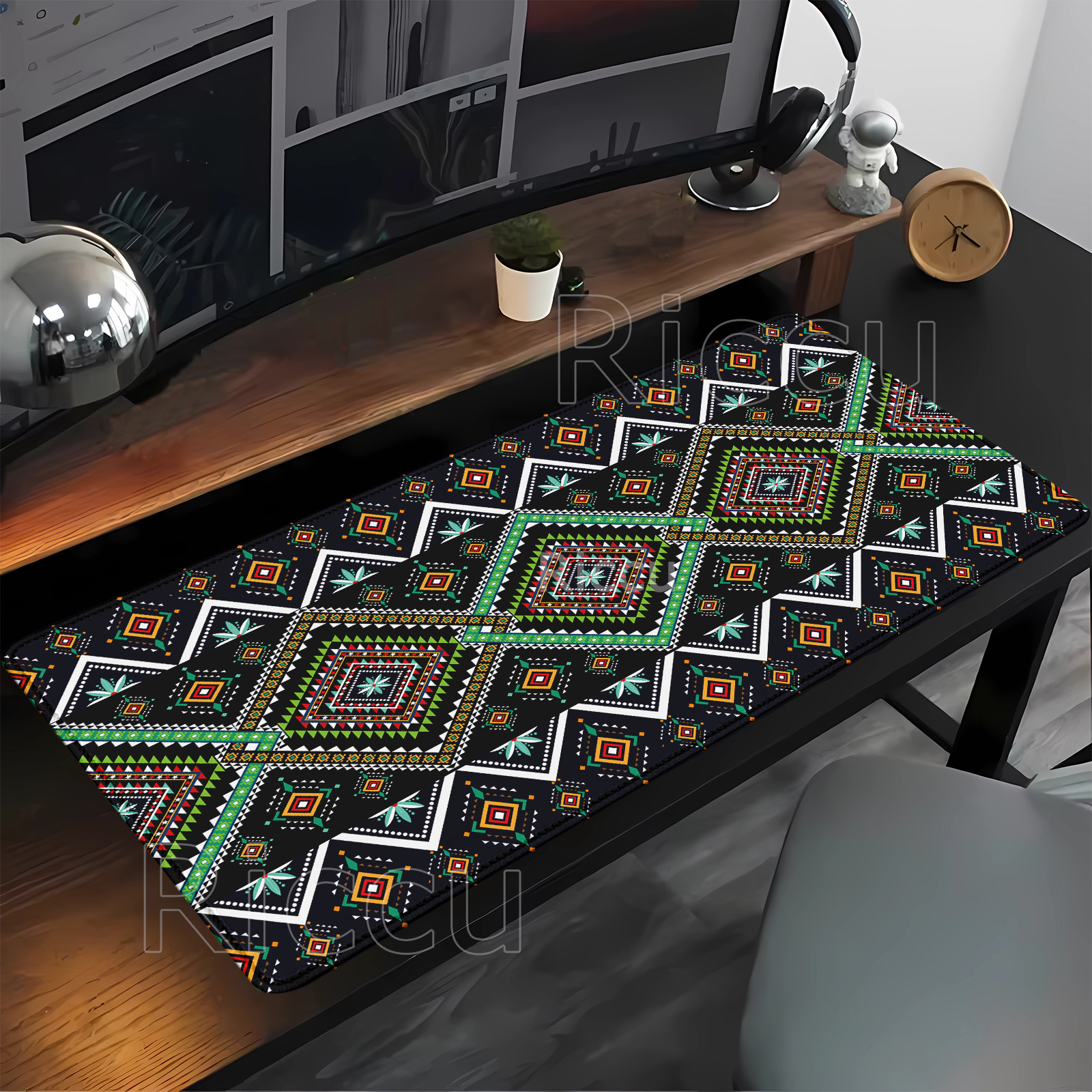 Retro Gaming Desk - Podkładka pod mysz z perskim, tajemniczym
