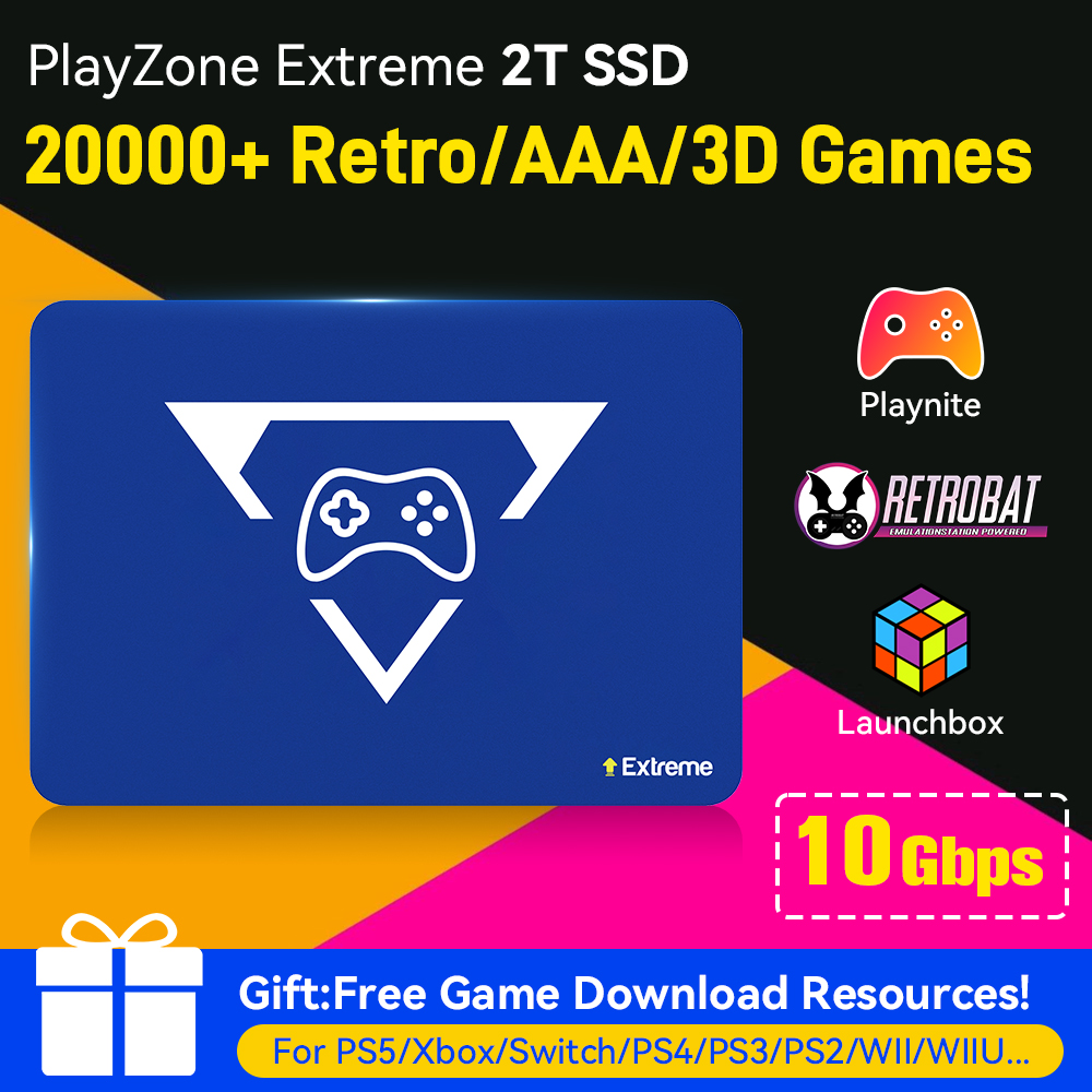 Retro Gaming Emulator Pc - Dysk twardy do emulacji gier o