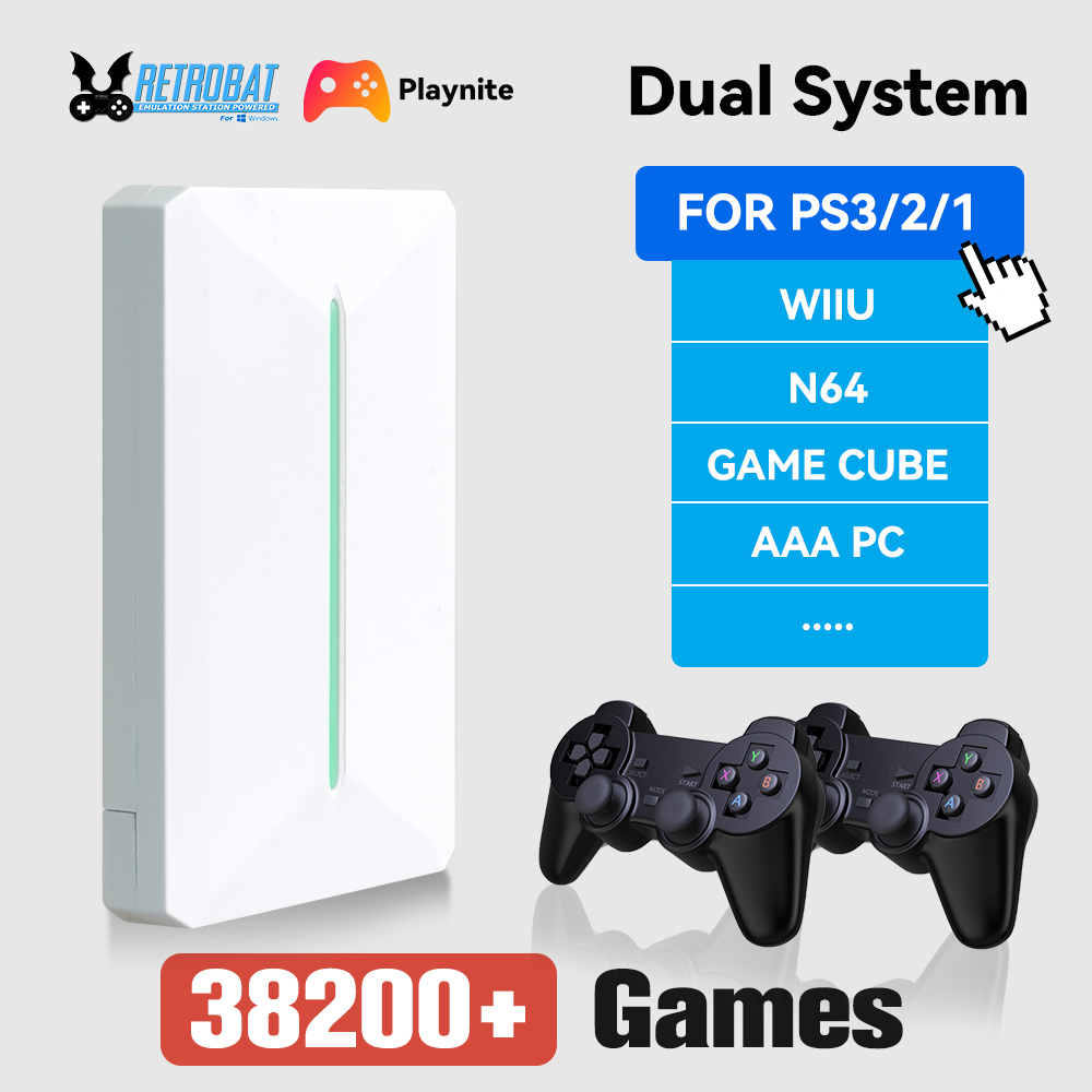 Retro Gaming Emulator Pc - Retrobat＆Playnite Retro Gaming HDD 38200+AAA PC