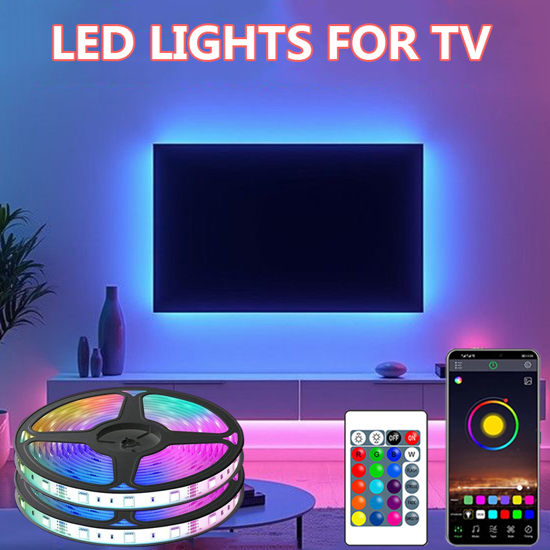 Retro Gaming Projector - RGB5050 Podświetlenie LED TV Sterowane Aplikacją