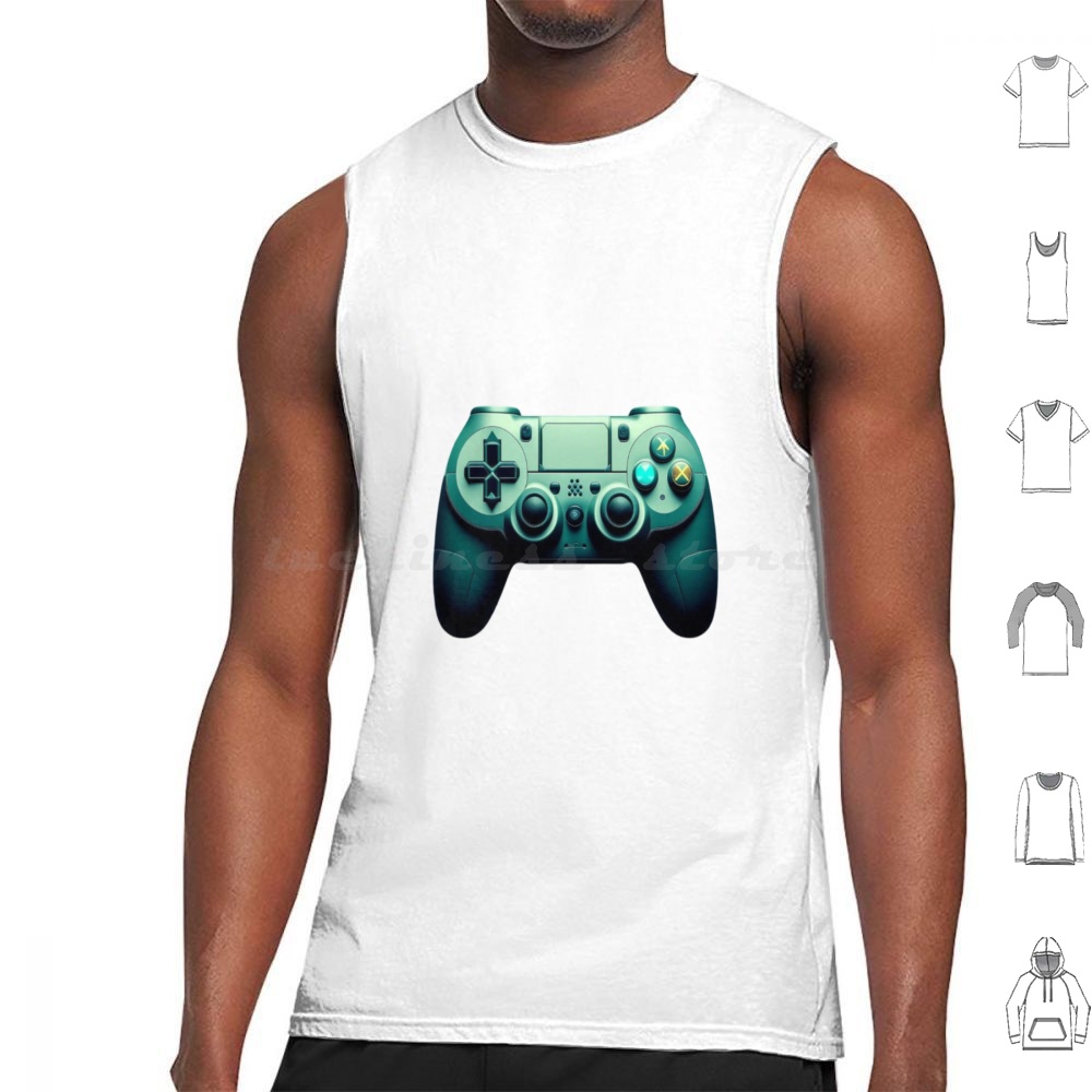 Retro Gaming Design - Koszulki bez rękawów z nadrukiem w