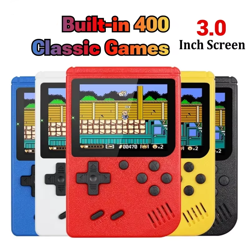 Retro Gaming Qss - NOWA 3-calowa Przenośna Retro Mini Konsola