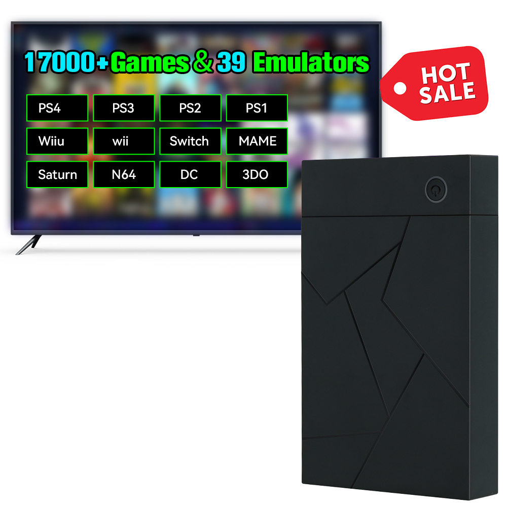 Retro Gaming Emulator Pc - Dysk twardy do gier 3TB z