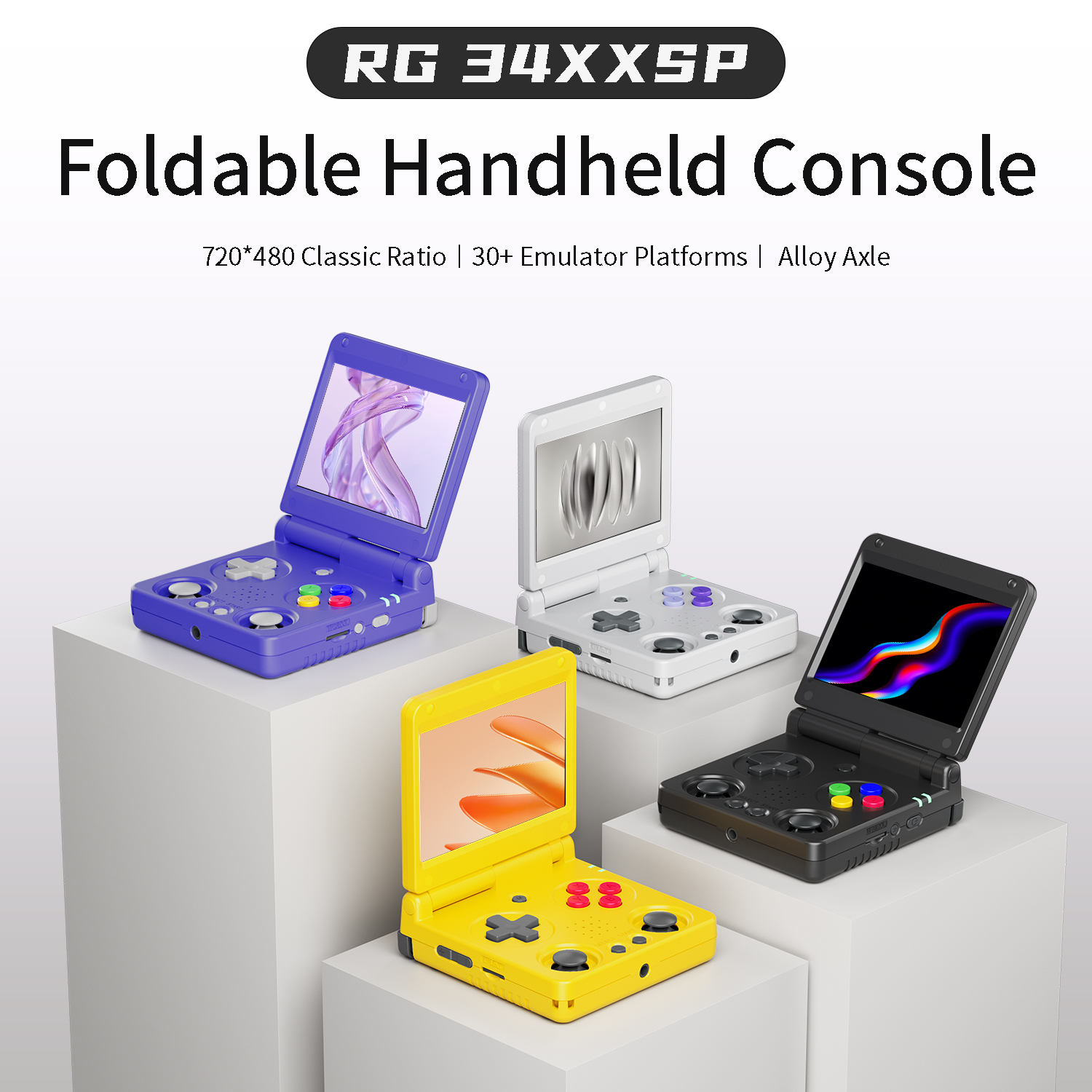 Anbernic RG34XXSP RG35XXSP Kon – Retro Gaming Qss recenzja i cena