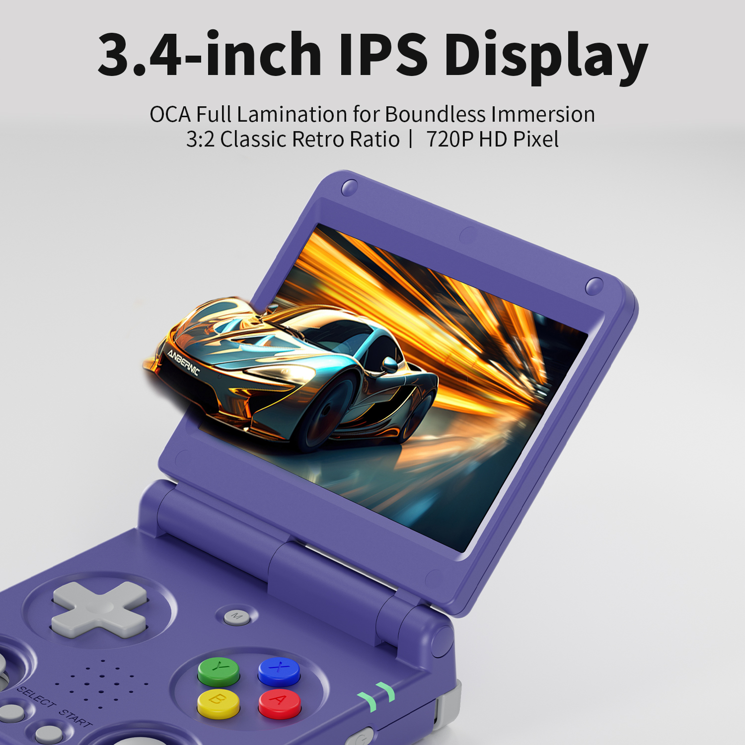 Anbernic RG34XXSP RG35XXSP Kon – Retro Gaming Qss recenzja i cena
