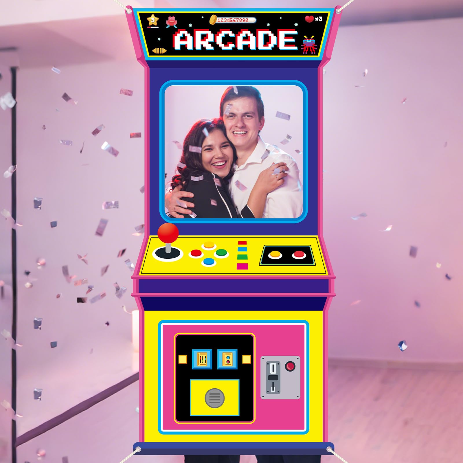 Tło fotograficzne w stylu retr – Retro Gaming Decor recenzja i cena