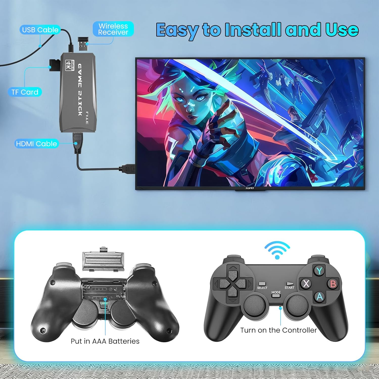 Konsola do gier M8 z ponad 200 – Retro Gaming With Projector recenzja i cena