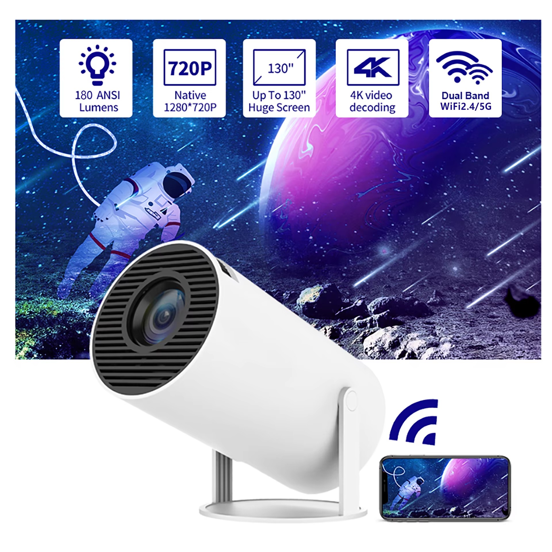 Konsola do gier retro M300 MAX – Retro Gaming With Projector recenzja i cena