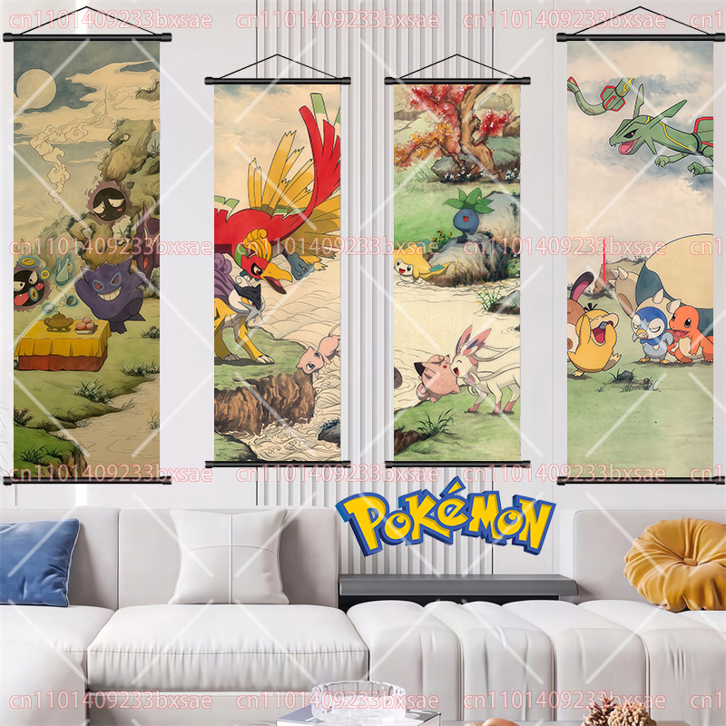 Pokémon Retro Obraz na Zwoju E – Retro Gaming Us recenzja i cena