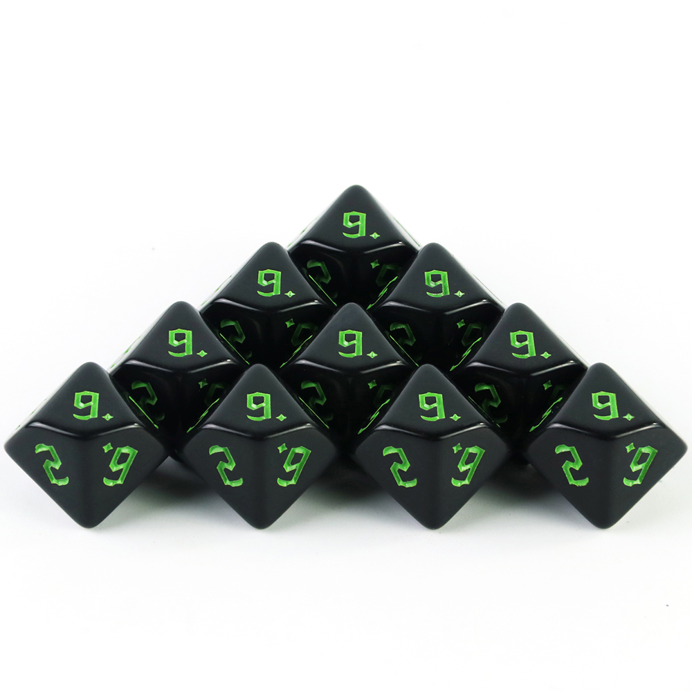 Dice D10 gra w kości Role kośc – Retro Gaming Desk recenzja i cena