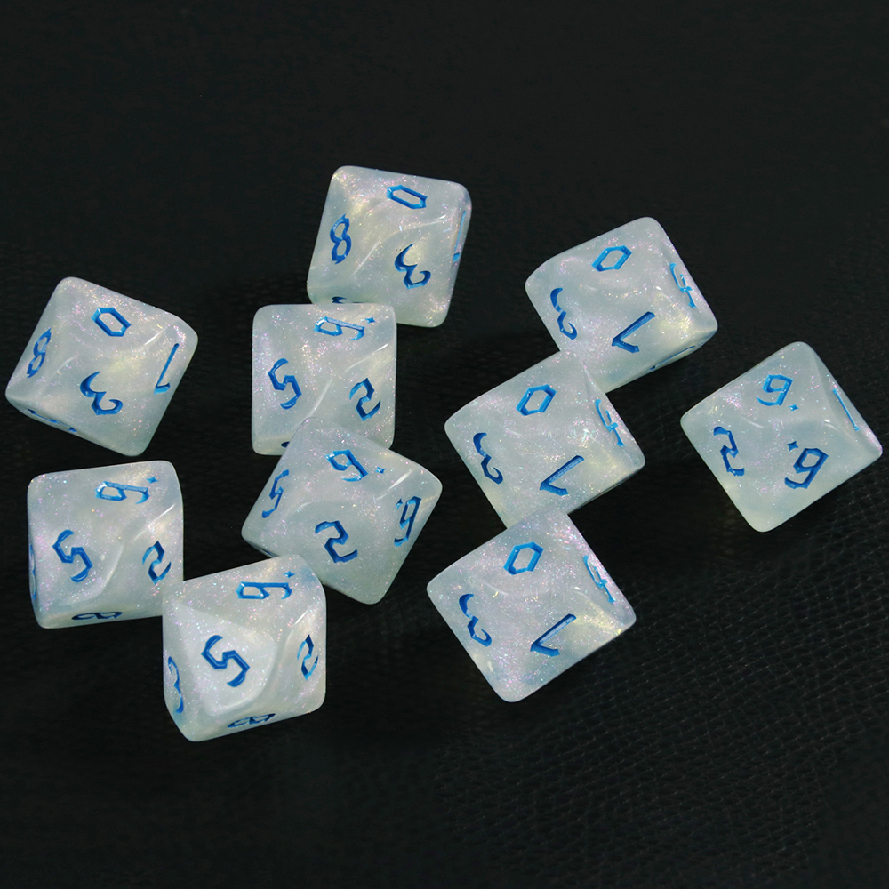 Dice D10 gra w kości Role kośc – Retro Gaming Desk recenzja i cena
