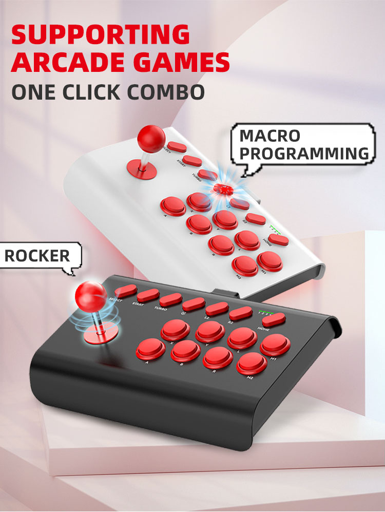 8-przyciskowy joystick arcade  – Arcade Stick Joystick recenzja i cena