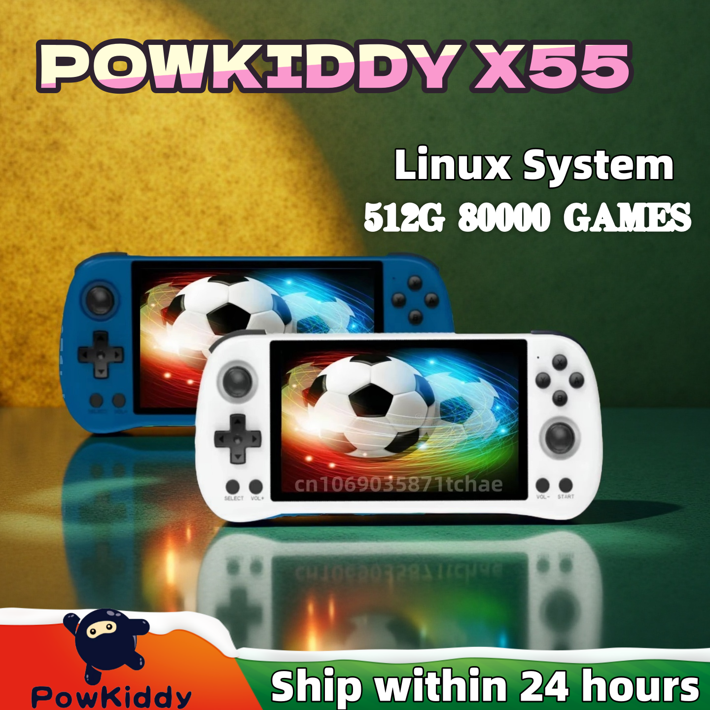 Konsola przenośna POWKIDDY X55 – Retro Gaming Qss recenzja i cena