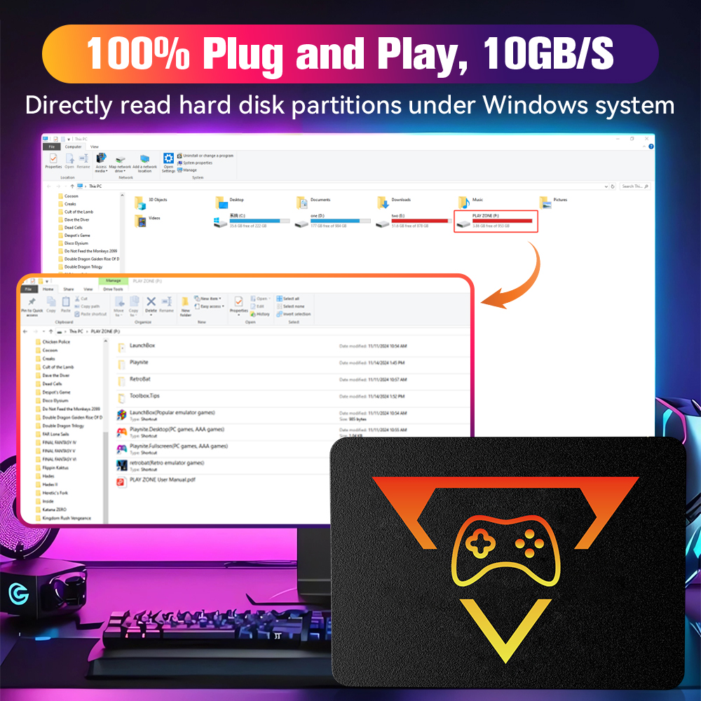 Retro Gaming SSD dla Switch/PS – Retro Gaming Emulator Pc recenzja i cena