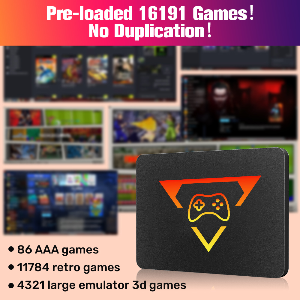 Retro Gaming SSD dla Switch/PS – Retro Gaming Emulator Pc recenzja i cena