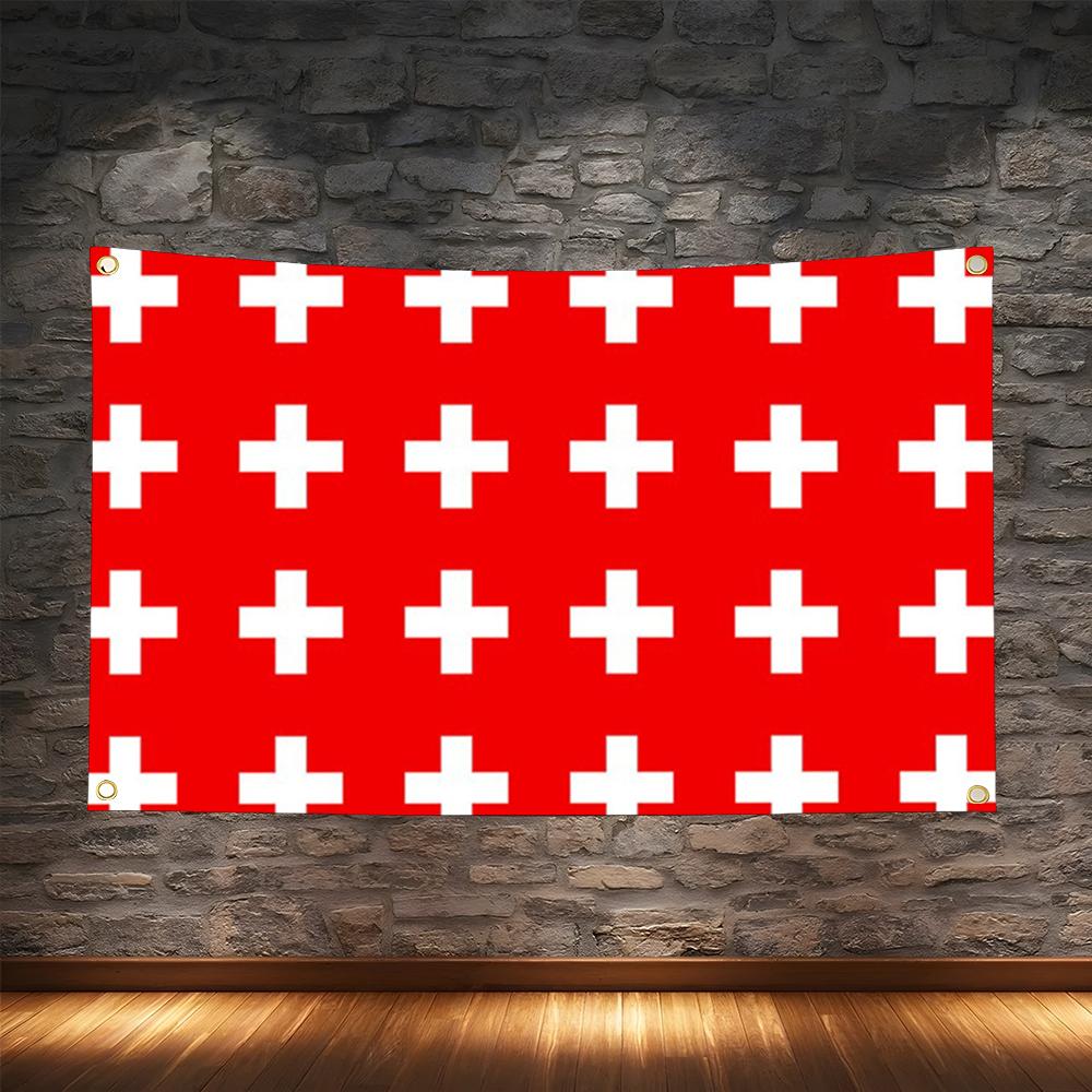 1 szt. Słynne szwajcarskie fla – Retro Gaming Banner recenzja i cena