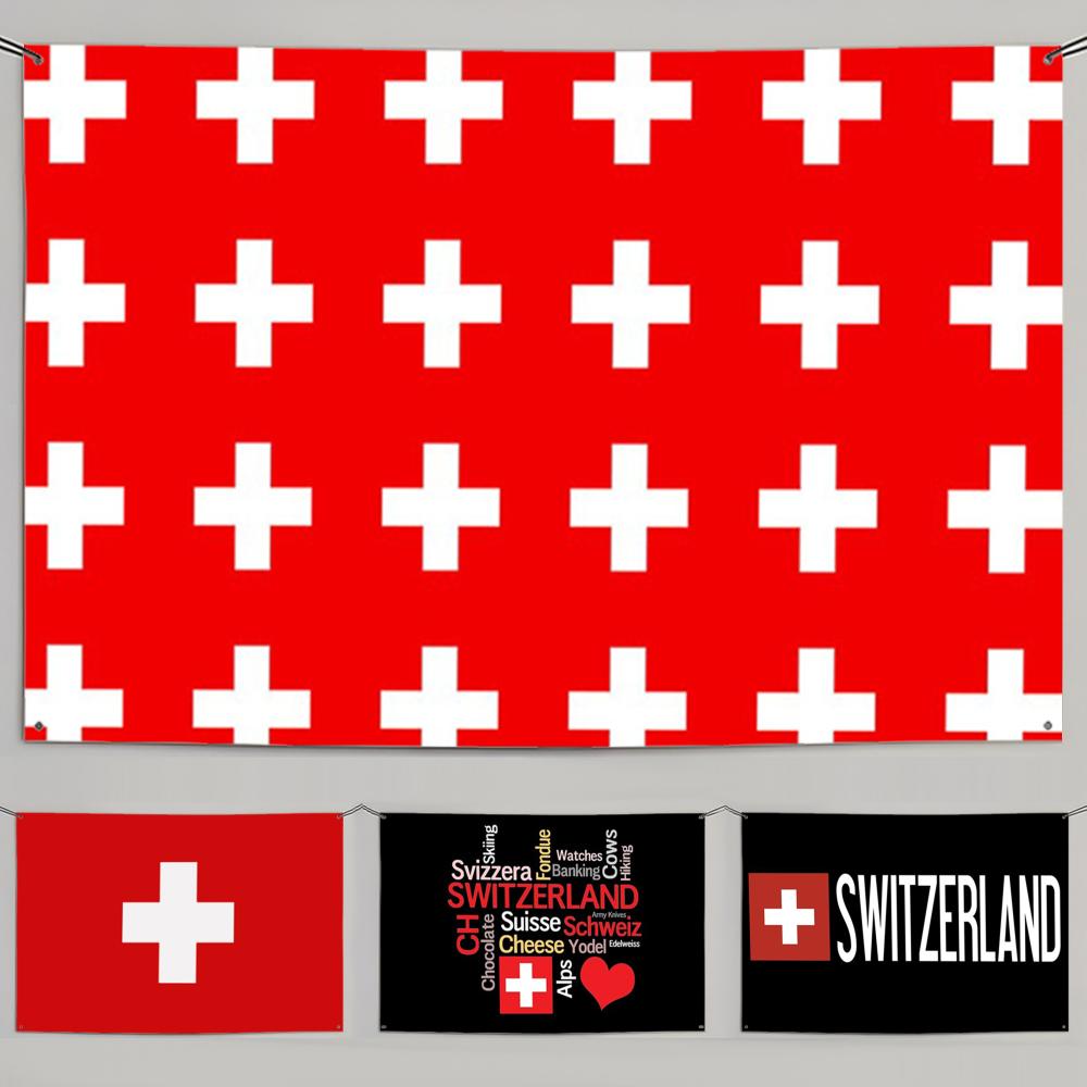 1 szt. Słynne szwajcarskie fla – Retro Gaming Banner recenzja i cena