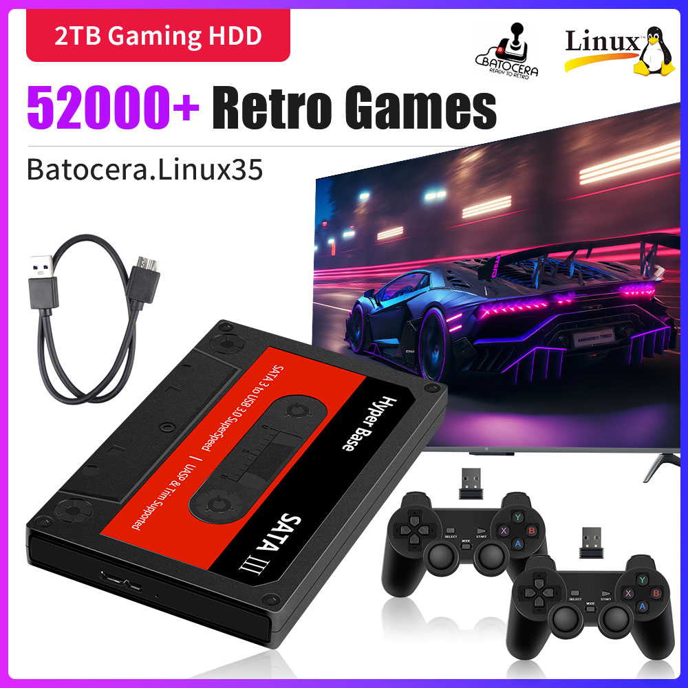 Hyper Base Batocera 2TB Dysk T – Retro Gaming Emulator Pc recenzja i cena