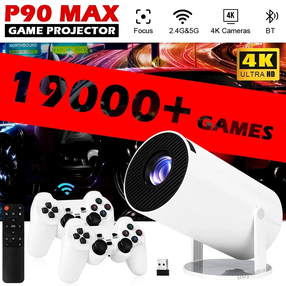 Przenośna inteligentna konsola – Retro Gaming With Projector recenzja i cena