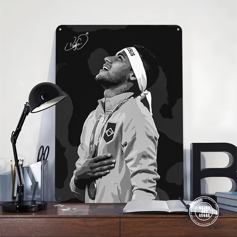 Neymar Jr. Portretowy Plakat P – Retro Gaming Desk recenzja i cena