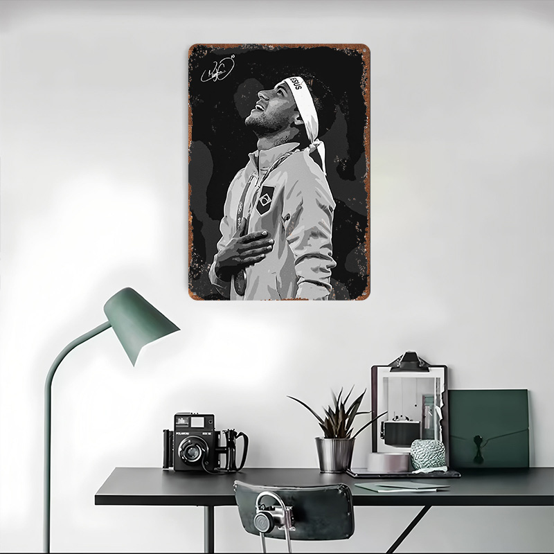 Neymar Jr. Portretowy Plakat P – Retro Gaming Desk recenzja i cena
