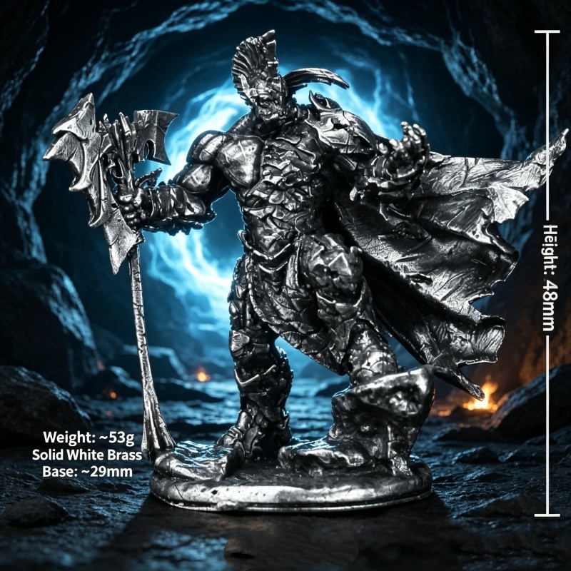 Figurka Metalowa Wojownika Ork – Retro Gaming Fun recenzja i cena