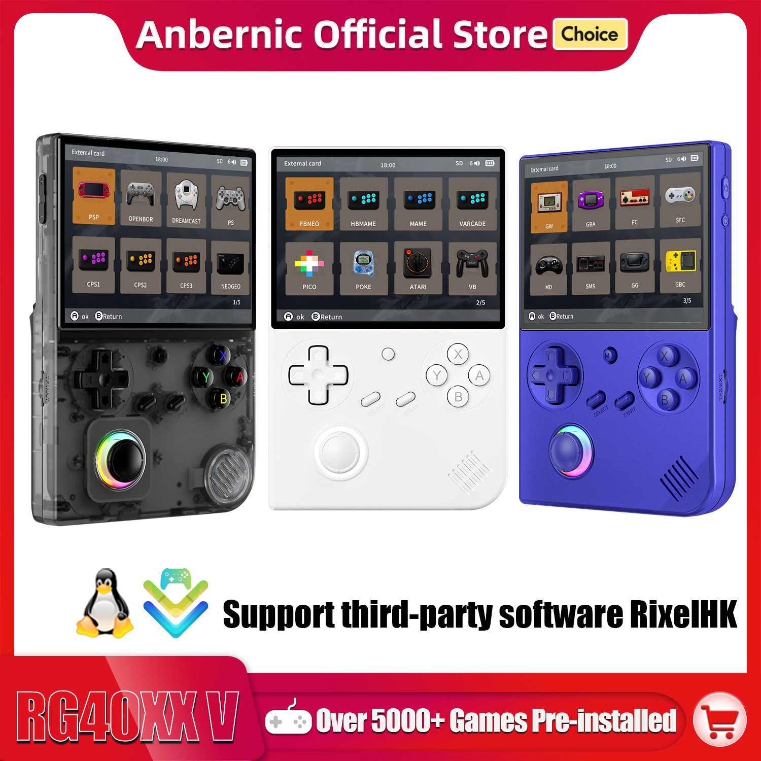 Anbernic RG 40XXV 64-bitowa ko – Retro Gaming Qss recenzja i cena