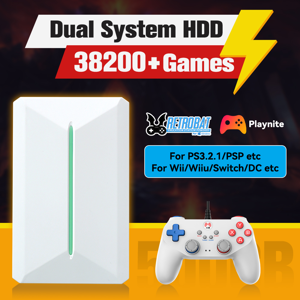 Retrobat&Playnite System HDD R – Retro Gaming Design recenzja i cena