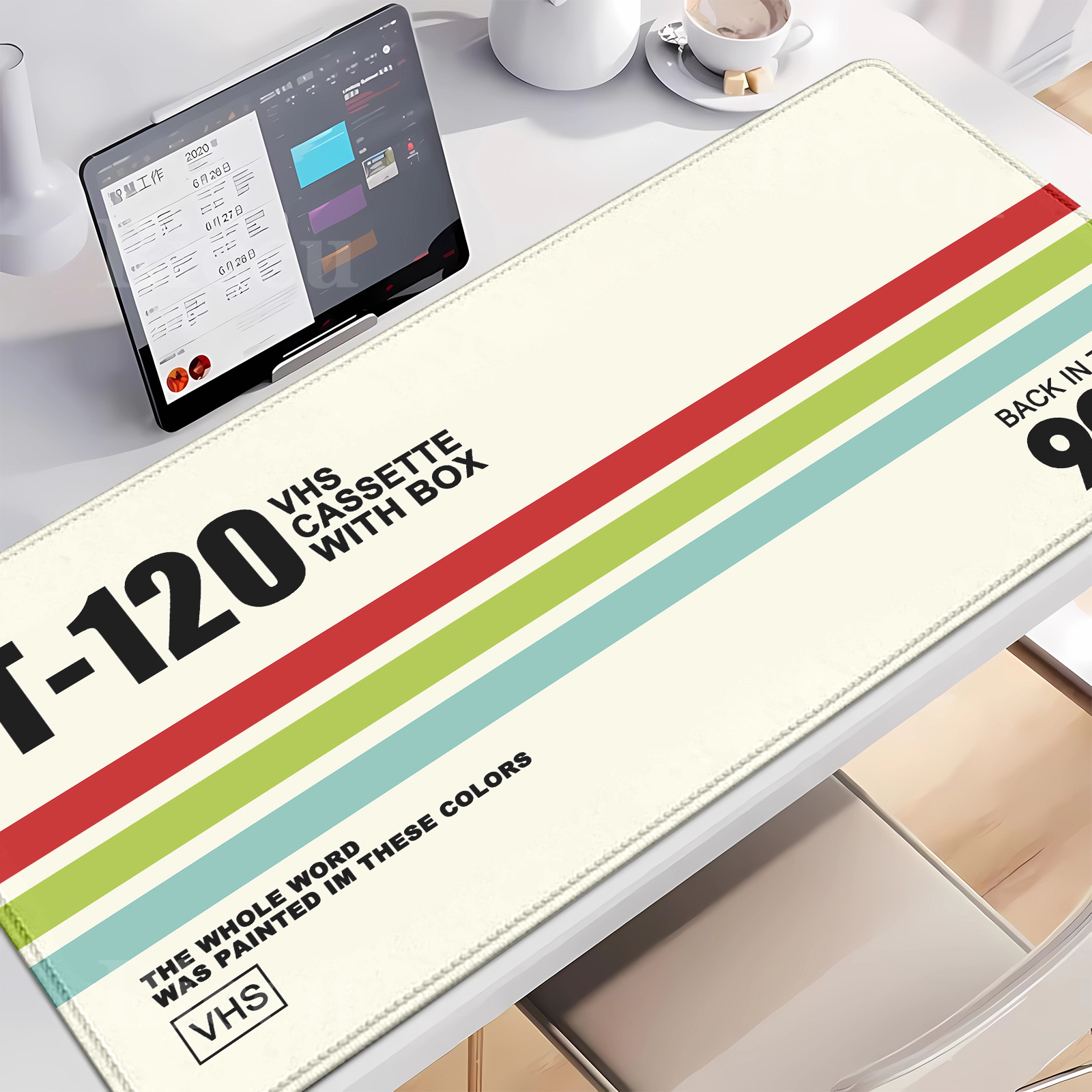Duża podkładka pod mysz PC Gam – Retro Gaming Desk recenzja i cena
