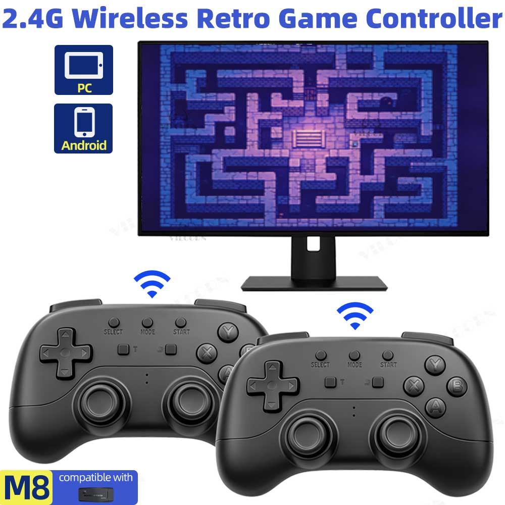 Bezprzewodowy gamepad 2.4G bez – Retro Gaming Emulator Pc recenzja i cena
