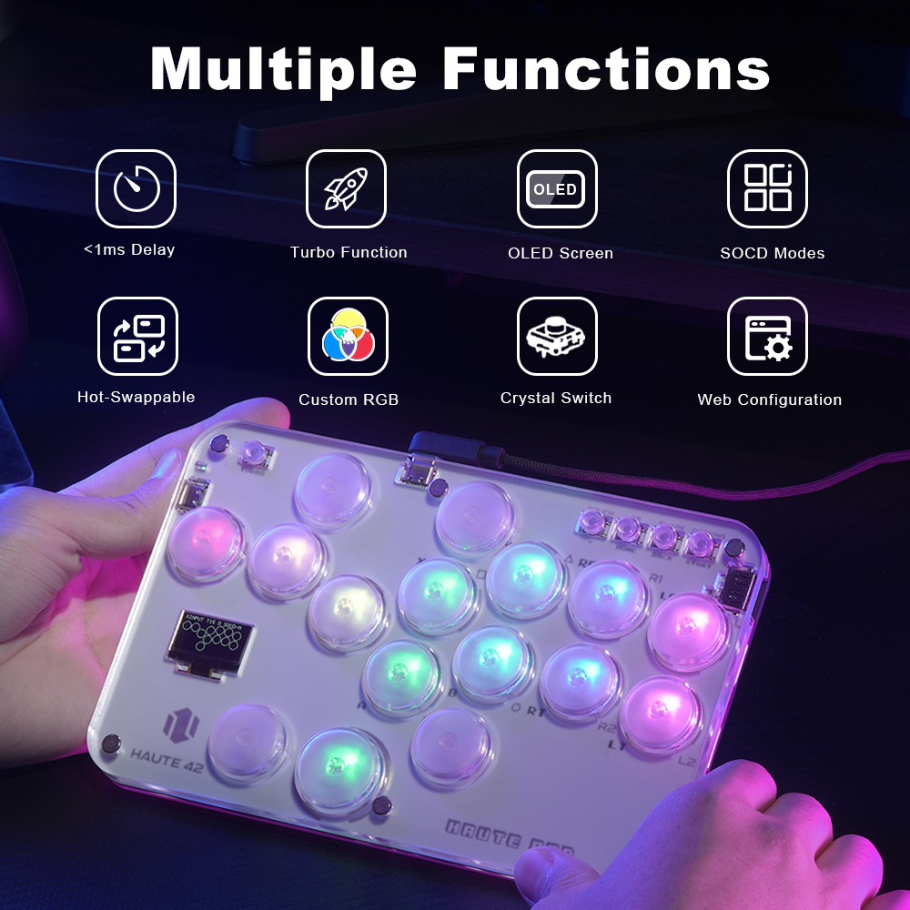 Joystick Arcade Haute42 Hitbox – Arcade Stick Joystick recenzja i cena