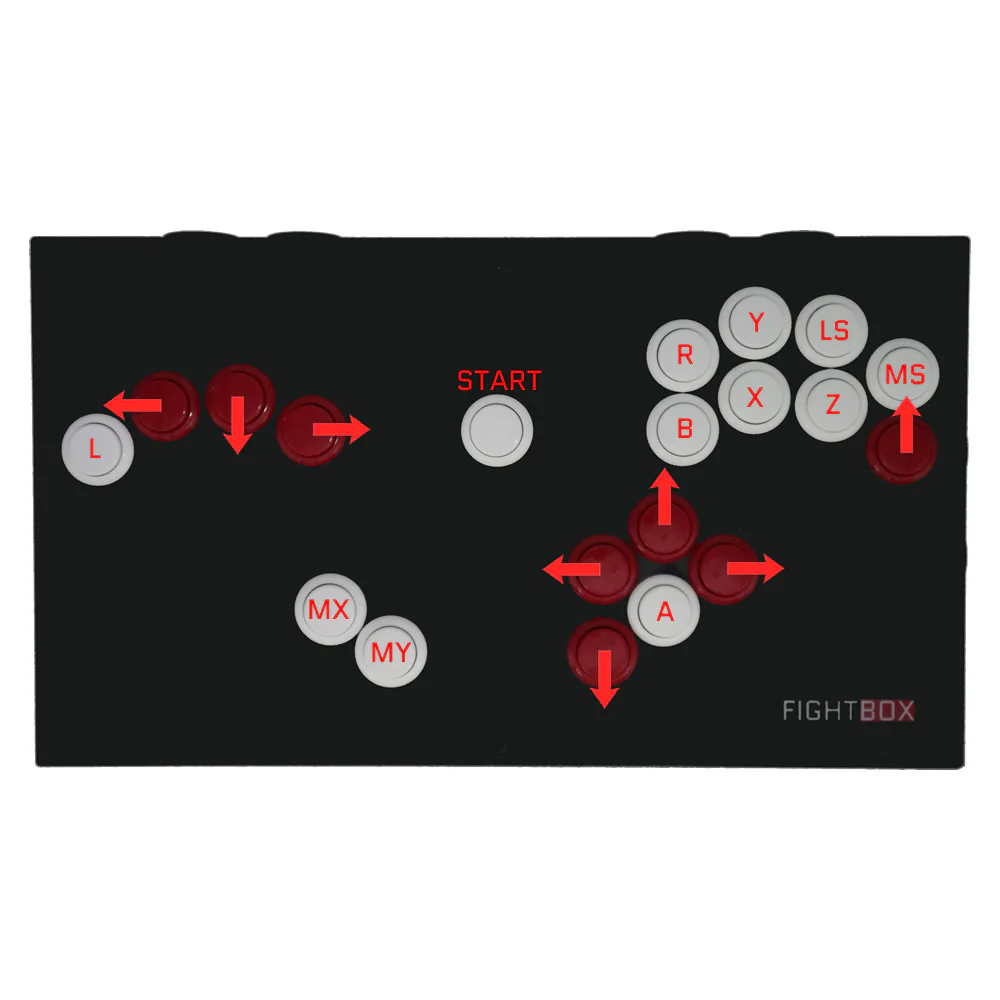 FightBox R1-F ALL BUTTON STYLE – Arcade Stick Joystick recenzja i cena