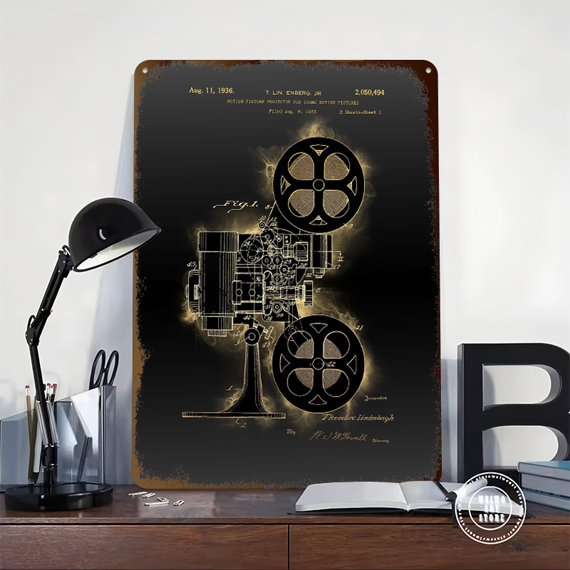 Plakaty z metalu z patentem na – Retro Gaming With Projector recenzja i cena