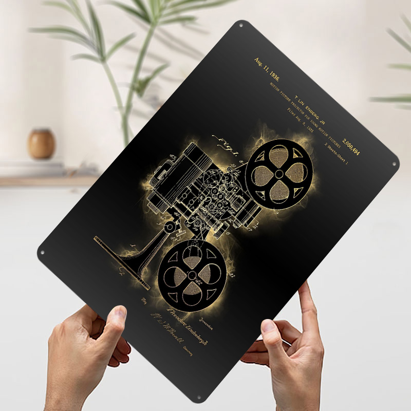 Plakaty z metalu z patentem na – Retro Gaming With Projector recenzja i cena