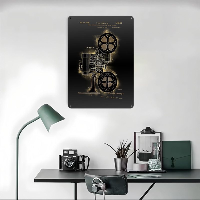 Plakaty z metalu z patentem na – Retro Gaming With Projector recenzja i cena