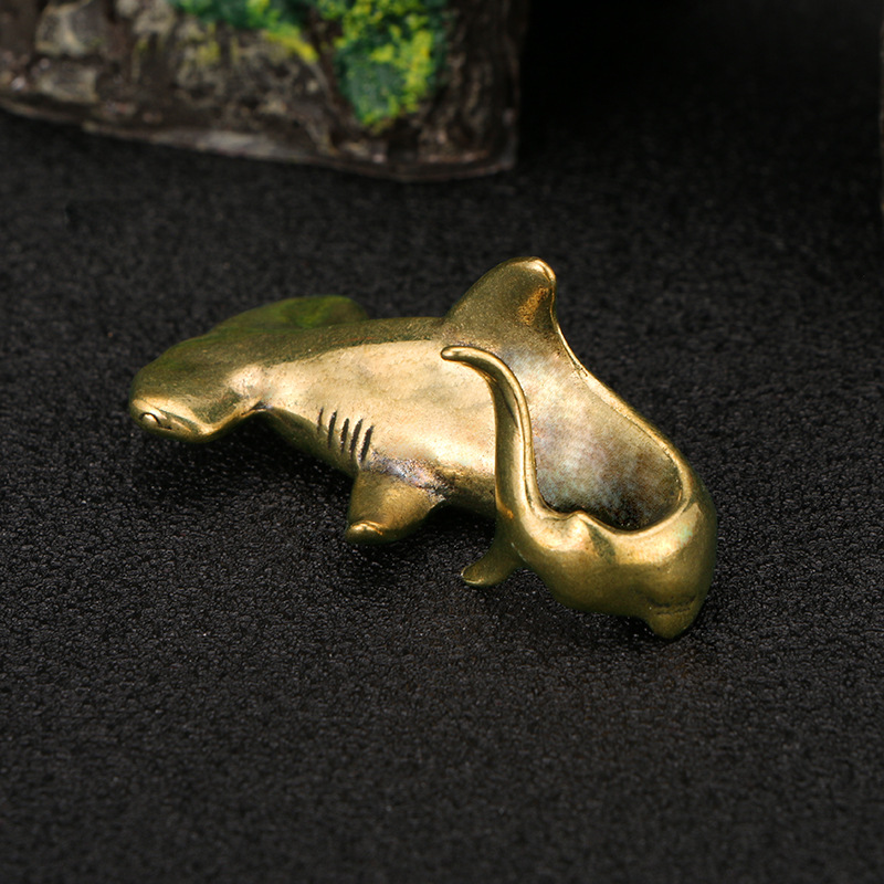 Hammerhead Shark Mosiężna deko – Retro Gaming Decor recenzja i cena