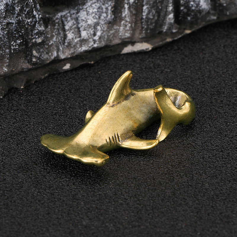 Hammerhead Shark Mosiężna deko – Retro Gaming Decor recenzja i cena