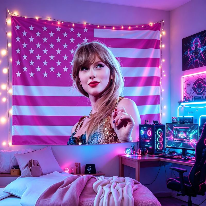 VIKAMA Gobelin z nadrukiem ame – Retro Gaming Decor recenzja i cena