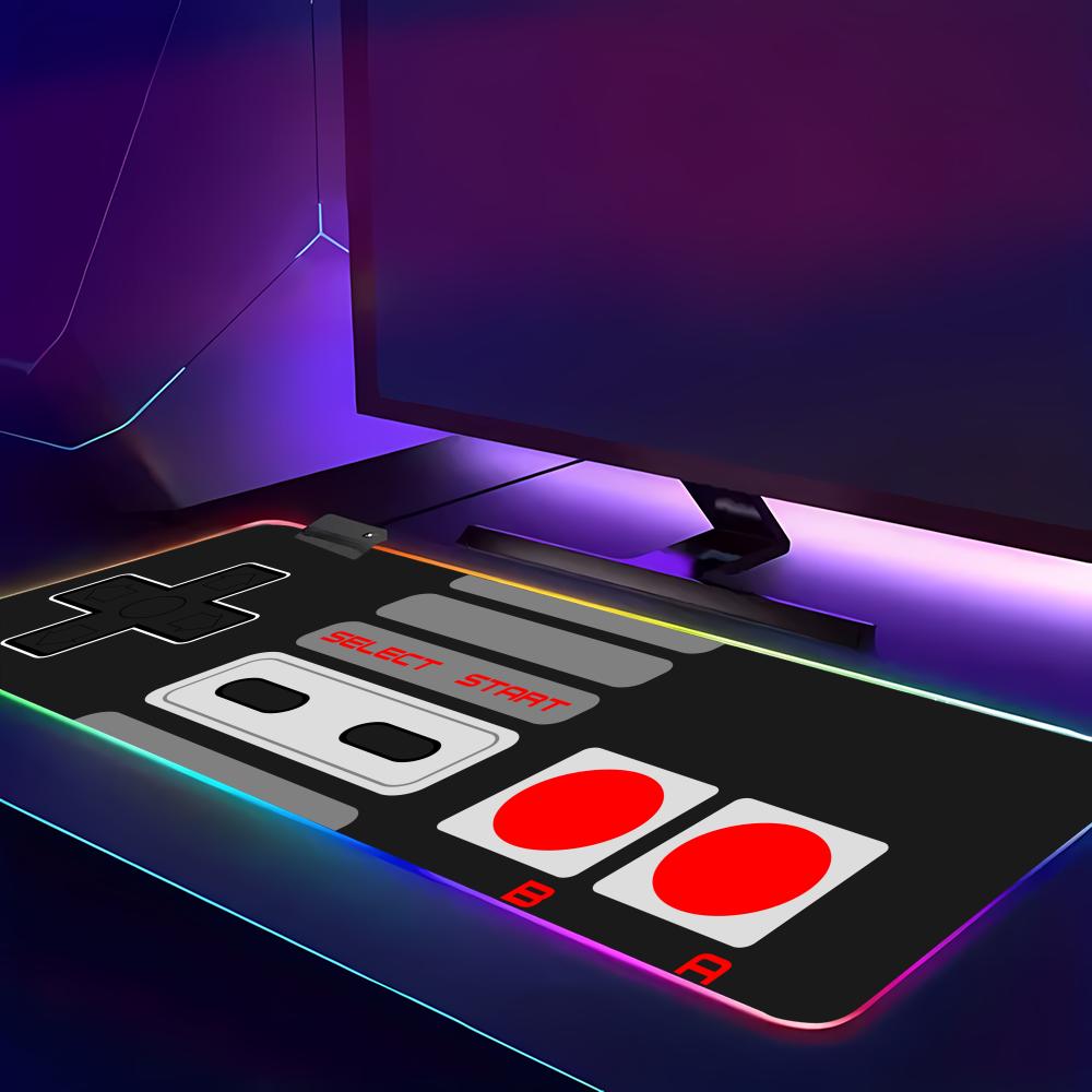 Duża podkładka pod mysz RGB Re – Retro Gaming Desk recenzja i cena