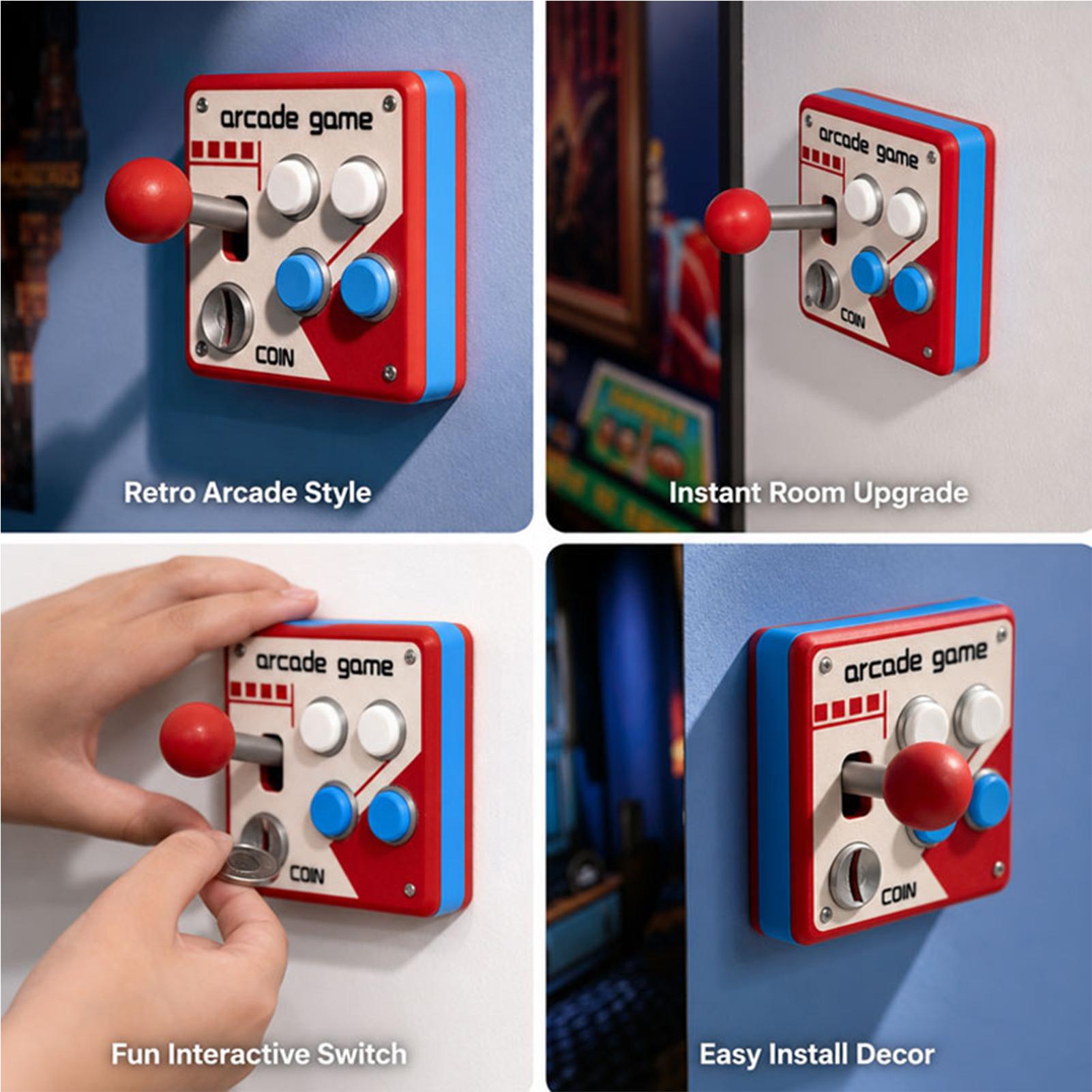 Kreatywne Retro Arcade Przełąc – Retro Gaming Decor recenzja i cena