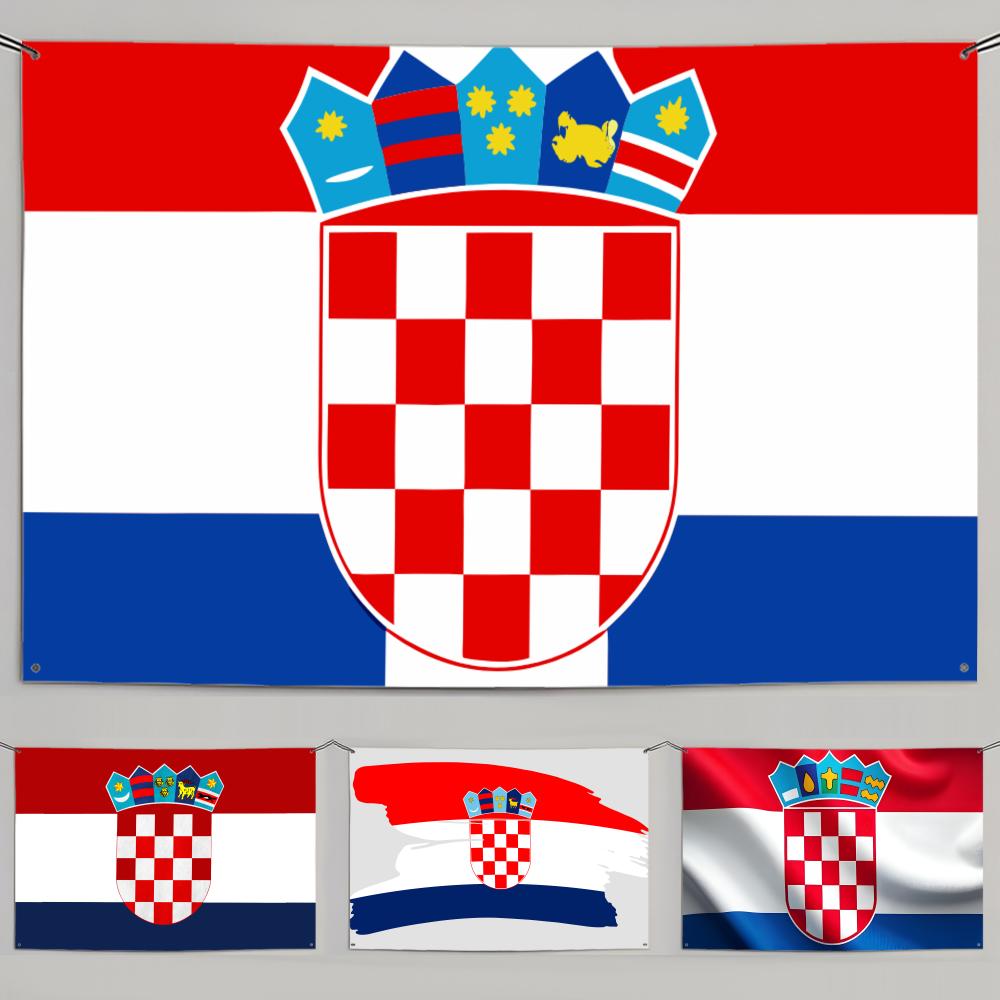 1 szt. Słynna chorwacka flaga, – Retro Gaming Banner recenzja i cena