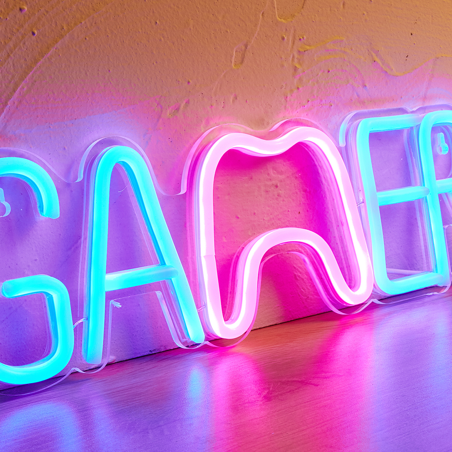 Chi-buy LED Neon Gamer Gamepad – Retro Gaming Projector recenzja i cena