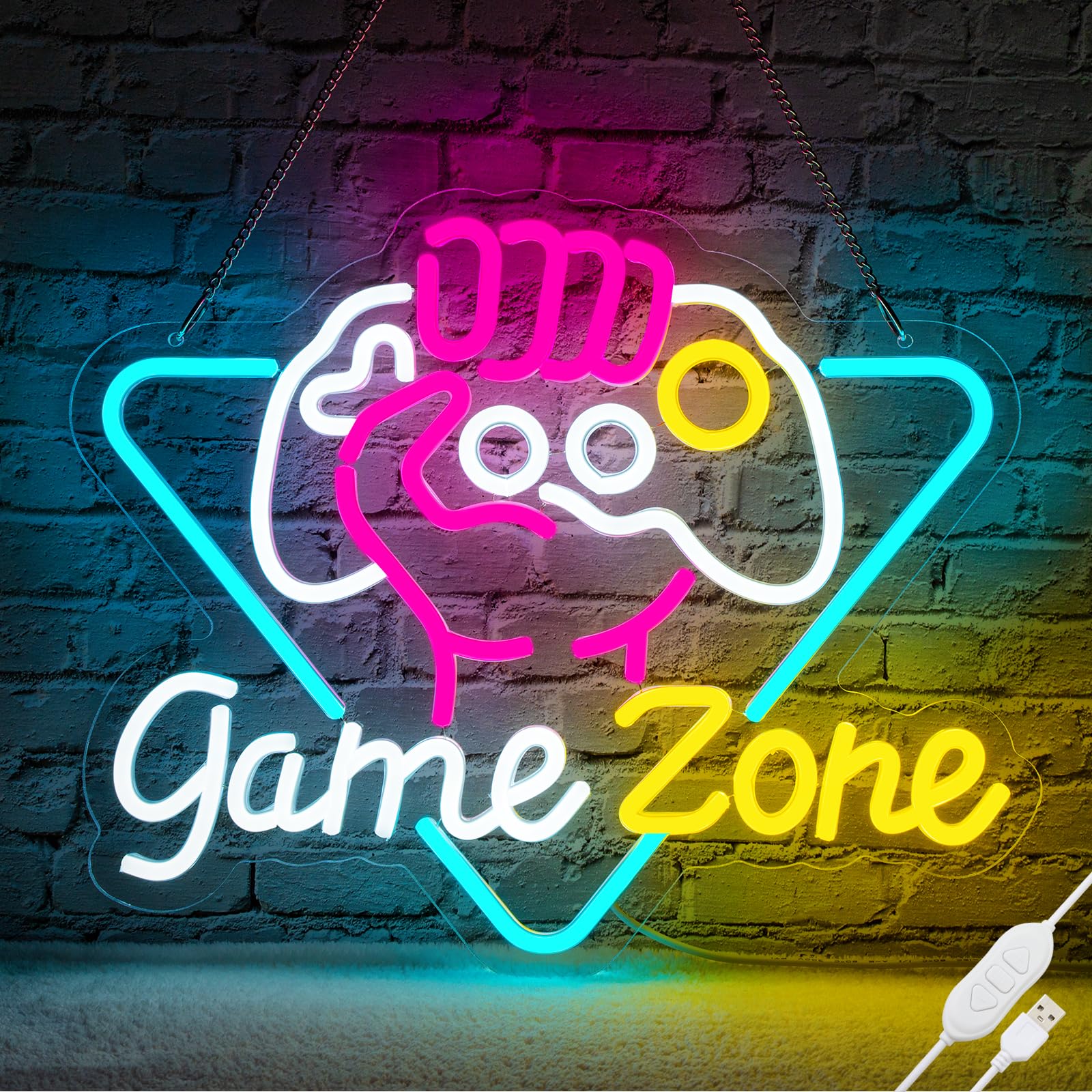 Gra Zome Neon Sign LED Wall De – Retro Gaming Projector recenzja i cena