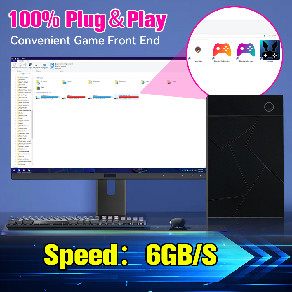 Dysk twardy do gier 3TB z emul – Retro Gaming Emulator Pc recenzja i cena