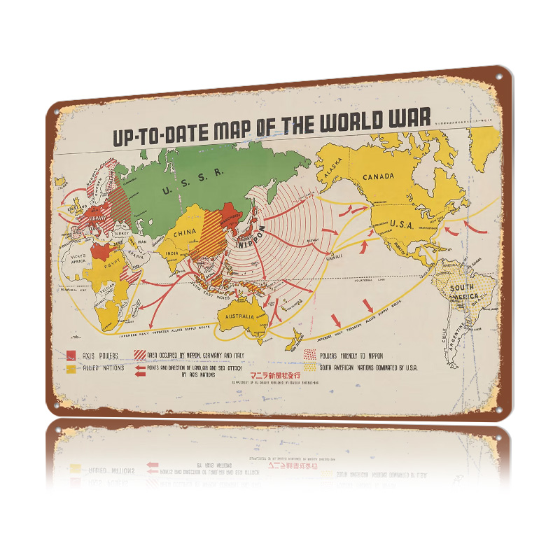 Mapa Świata Wojenna Personaliz – World Of Retro Gaming recenzja i cena