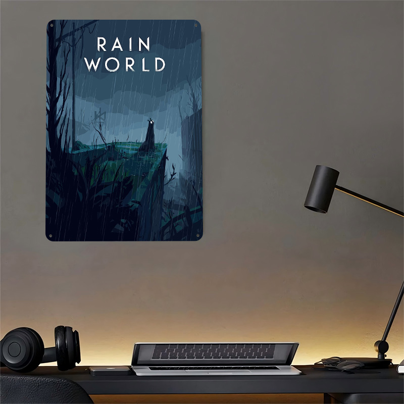 Plakat Metalowy Rain World - G – World Of Retro Gaming recenzja i cena