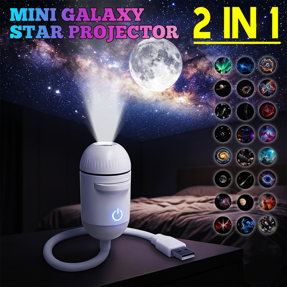 Projektor Gwiazd USB Lampka No – Retro Gaming Projector recenzja i cena